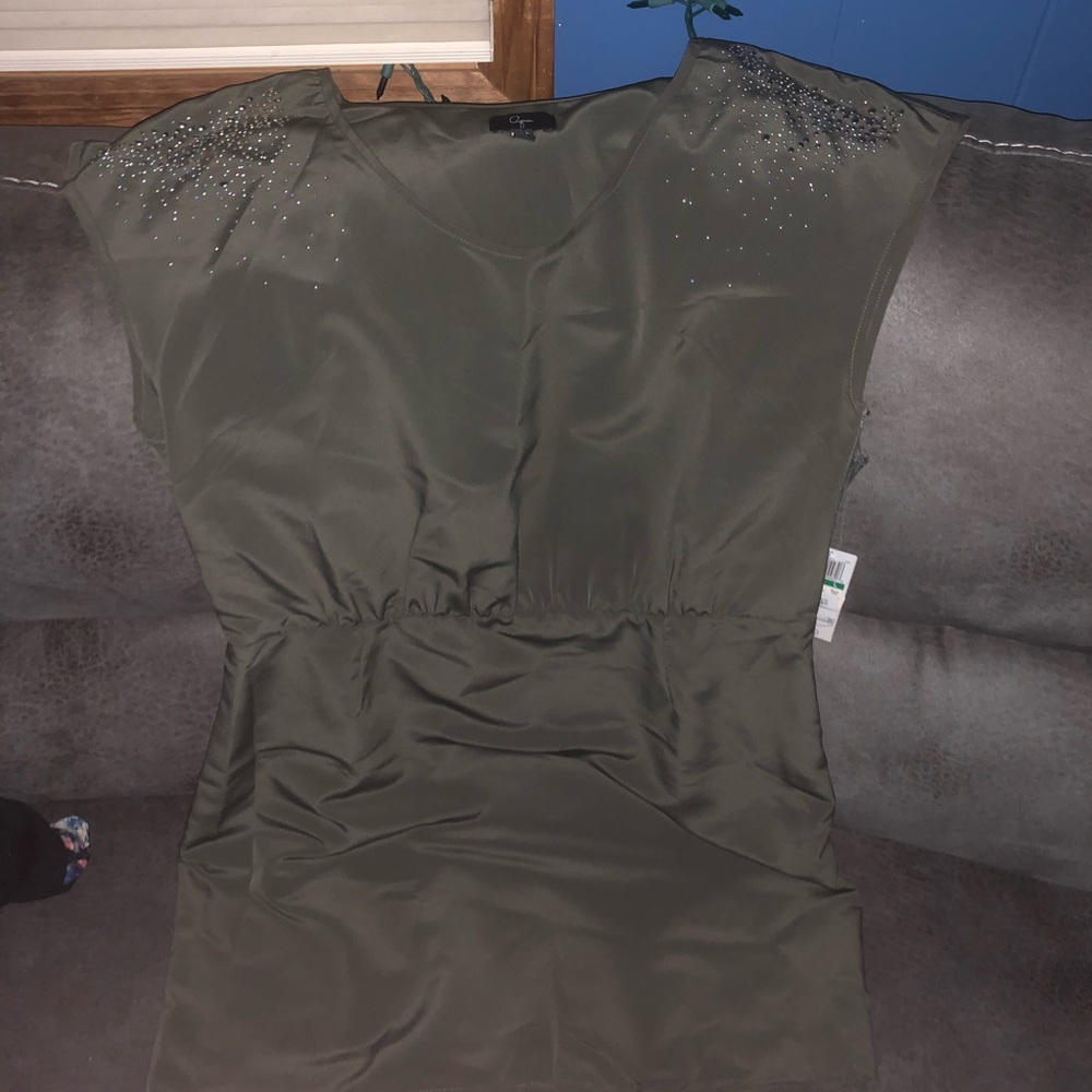 Green dress AQUA size L NEW W TAGS